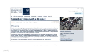 https://www.conted.ox.ac.uk/courses/social-entrepreneurship-online?code=O18P333SOV
@cklavery
 