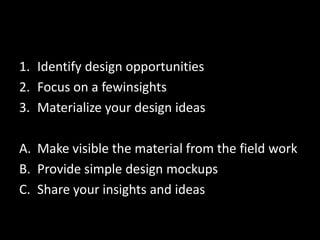 Human Centered Design Talk