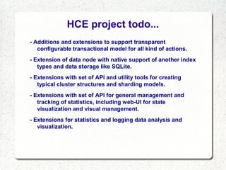 HCE project brief