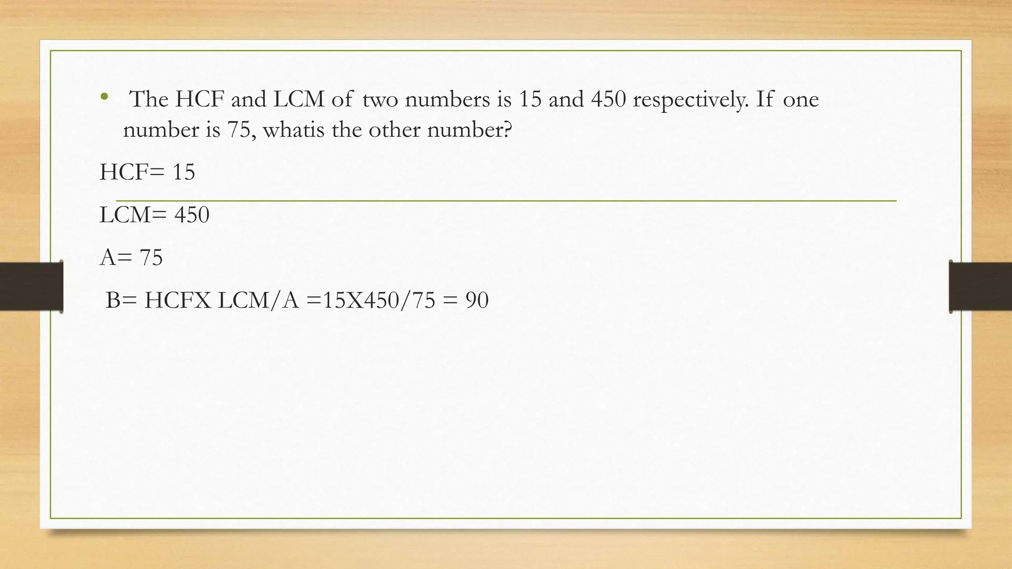 HCF AND LCM.pptx related to maths with examples | PPTX