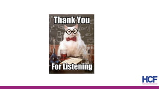 HCF Training - Building Sustainability Workshop