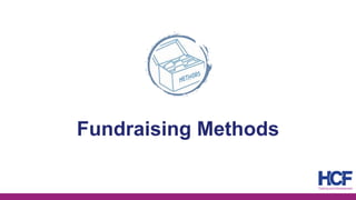 Fundraising Methods
 