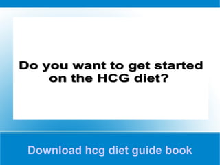 Download hcg diet guide book 