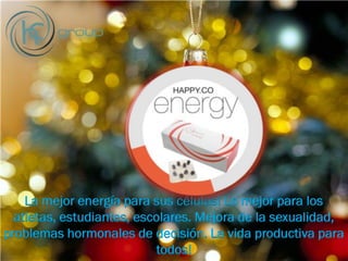 La mejor energía para sus células! Lo mejor para los
atletas, estudiantes, escolares. Mejora de la sexualidad,
problemas hormonales de decisión. La vida productiva para
todos!
 