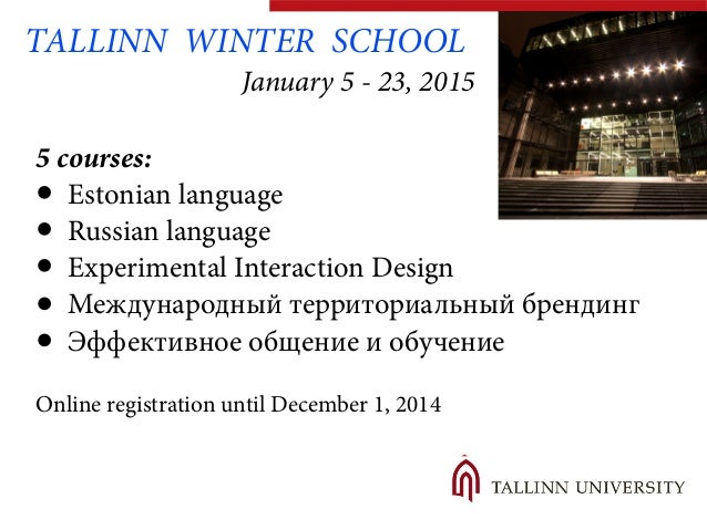 Hci Studies Tallinn University Institute Of Informatics