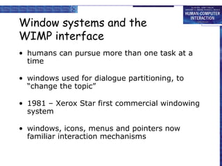 Evolution of Human-Computer Interaction Paradigms: From Batch ...