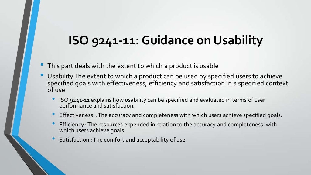 ISO Standard 9241