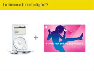 La musica in formato digitale?




                    +
 