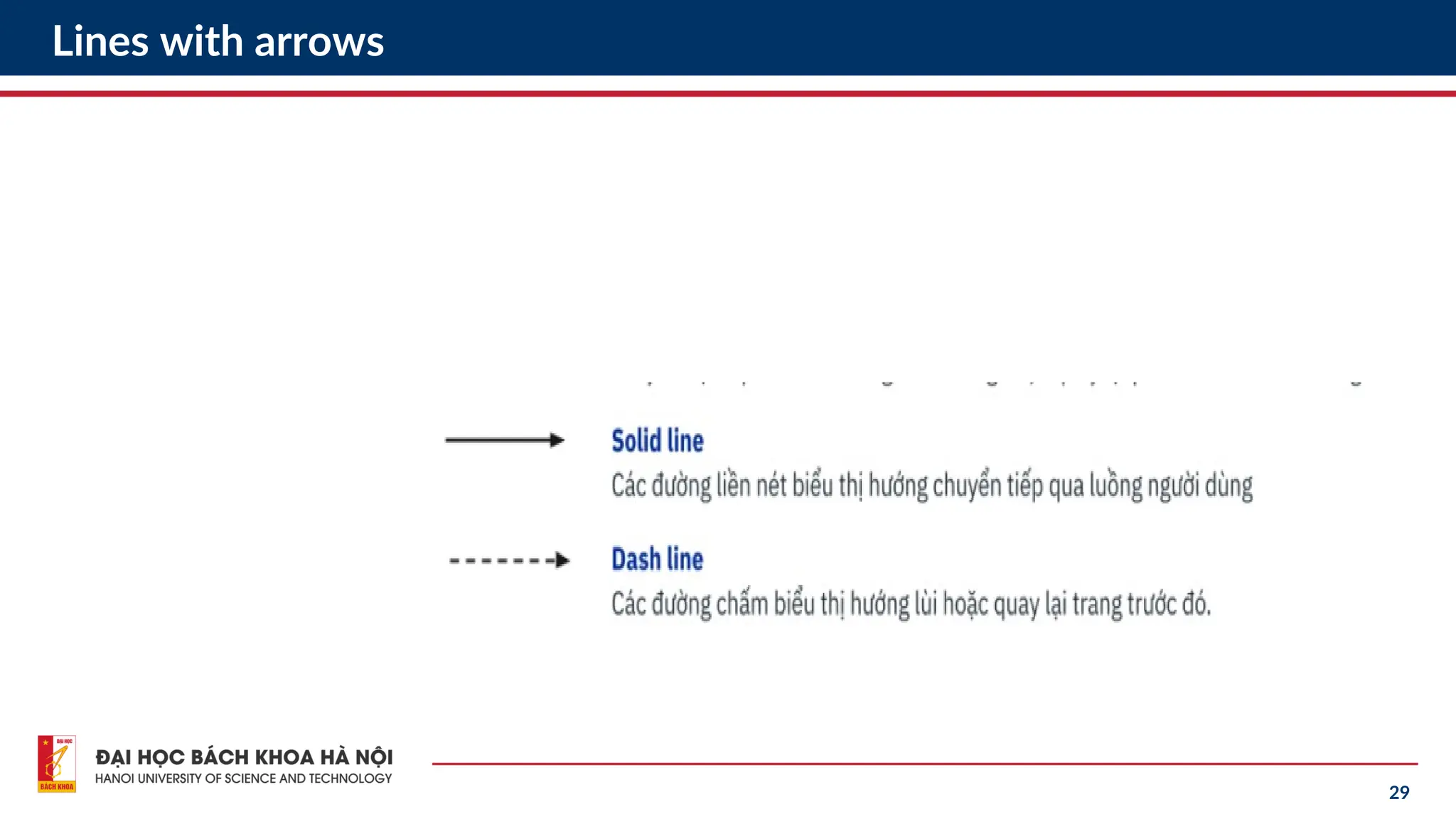 29
Lines with arrows
 
