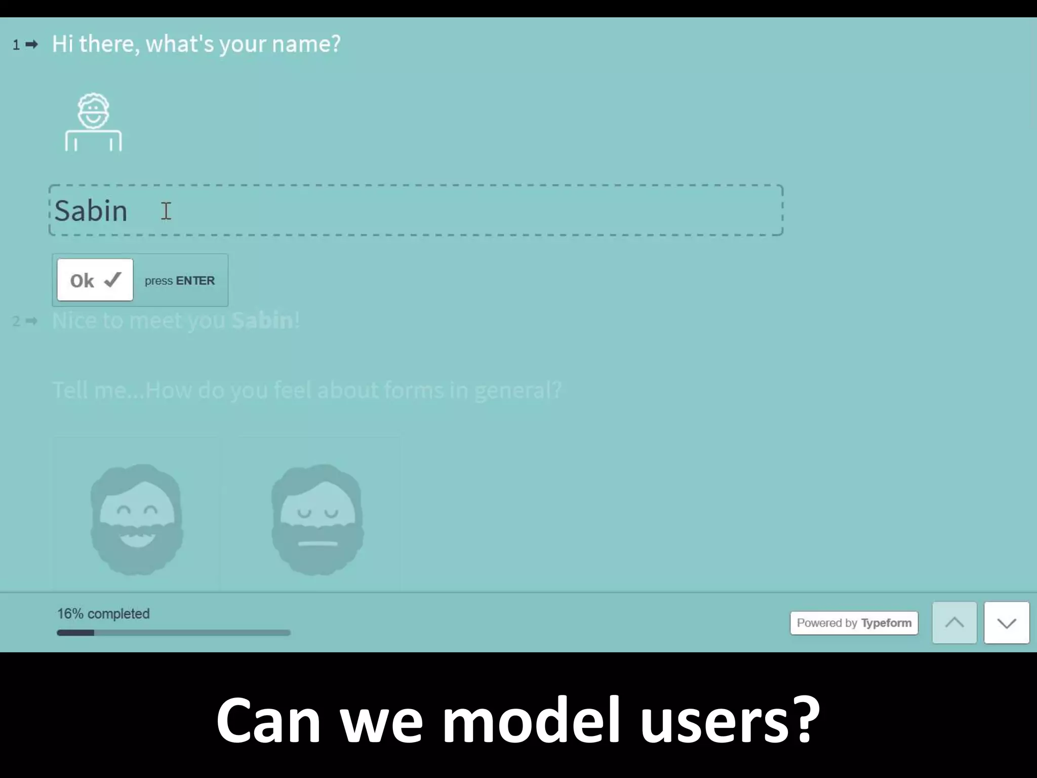 Master on Software Engineering :: Human-Computer Interaction
Dr. Sabin-Corneliu Buraga – profs.info.uaic.ro/~busaco/
Can we model users?
 
