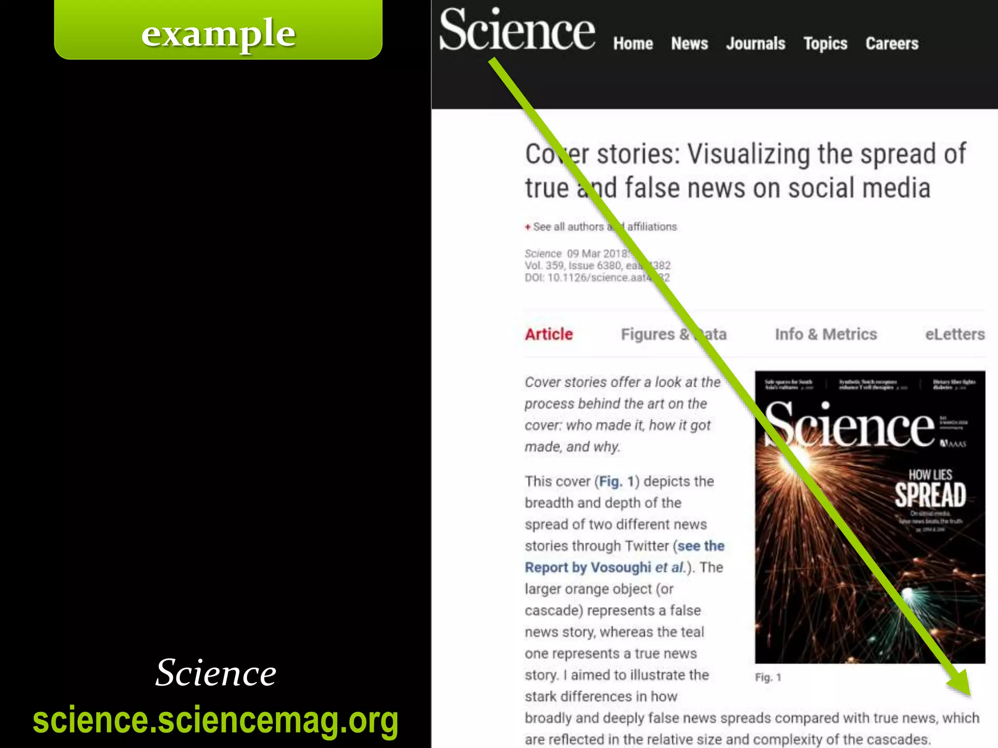 Master on Software Engineering :: Human-Computer Interaction
Dr. Sabin-Corneliu Buraga – profs.info.uaic.ro/~busaco/
example
Science
science.sciencemag.org
 