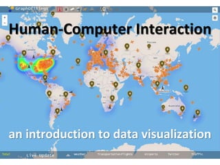 Master on Software Engineering :: Human-Computer Interaction
Dr. Sabin-Corneliu Buraga – profs.info.uaic.ro/~busaco/
an introduction to data visualization
Human-Computer Interaction
 