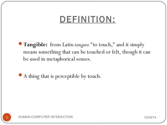 Not Tangible Tangible Definition – Tangible Objects – HKLT