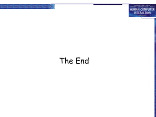 The End
 