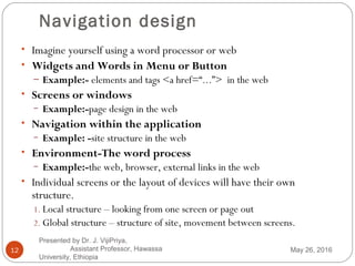 Human Computer Interaction Chapter 2 Interaction and Interaction Design ...