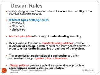 Human Computer Interaction Chapter 3 HCI in the Software Process and ...