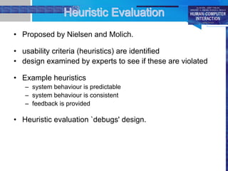 Human Computer Interaction Evaluation | PDF