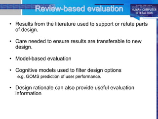 Human Computer Interaction Evaluation | PDF