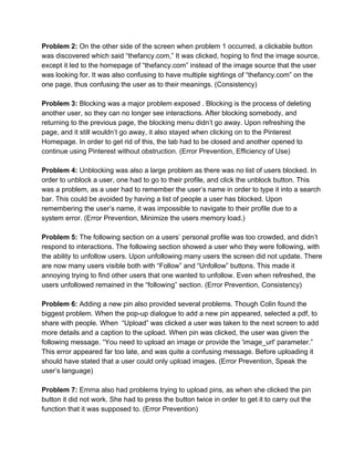 Human Computer Interaction - Heuristic Evaluation | PDF