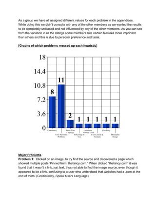 Human Computer Interaction - Heuristic Evaluation | PDF