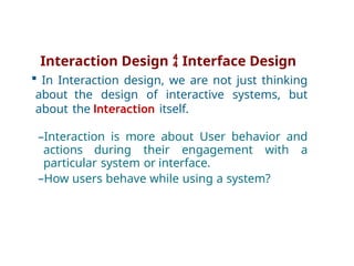 Human Computer Interaction Lecture 8 Interaction Design.pptx