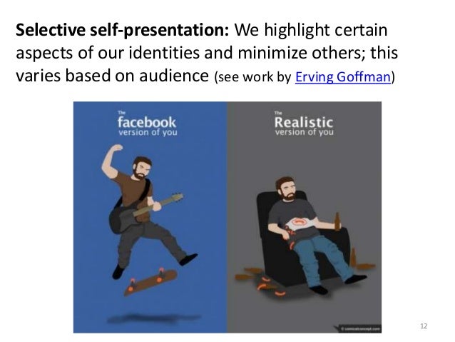 what is selective self presentation