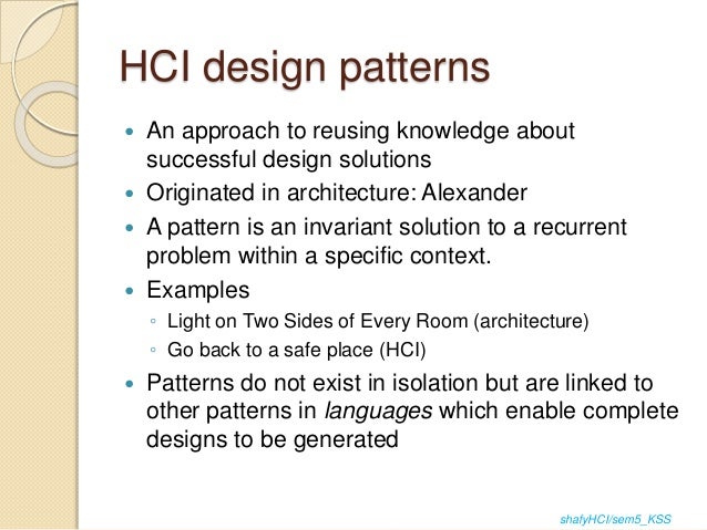fp511 human computer interaction design dialogs to yield closure