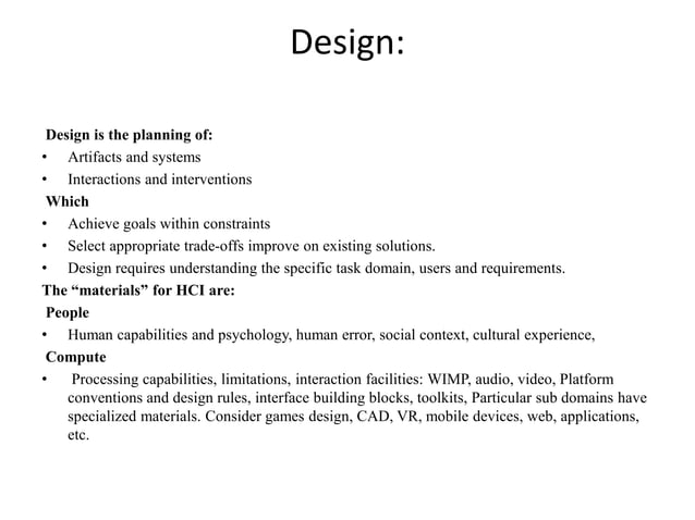 hci in software development process | PPT