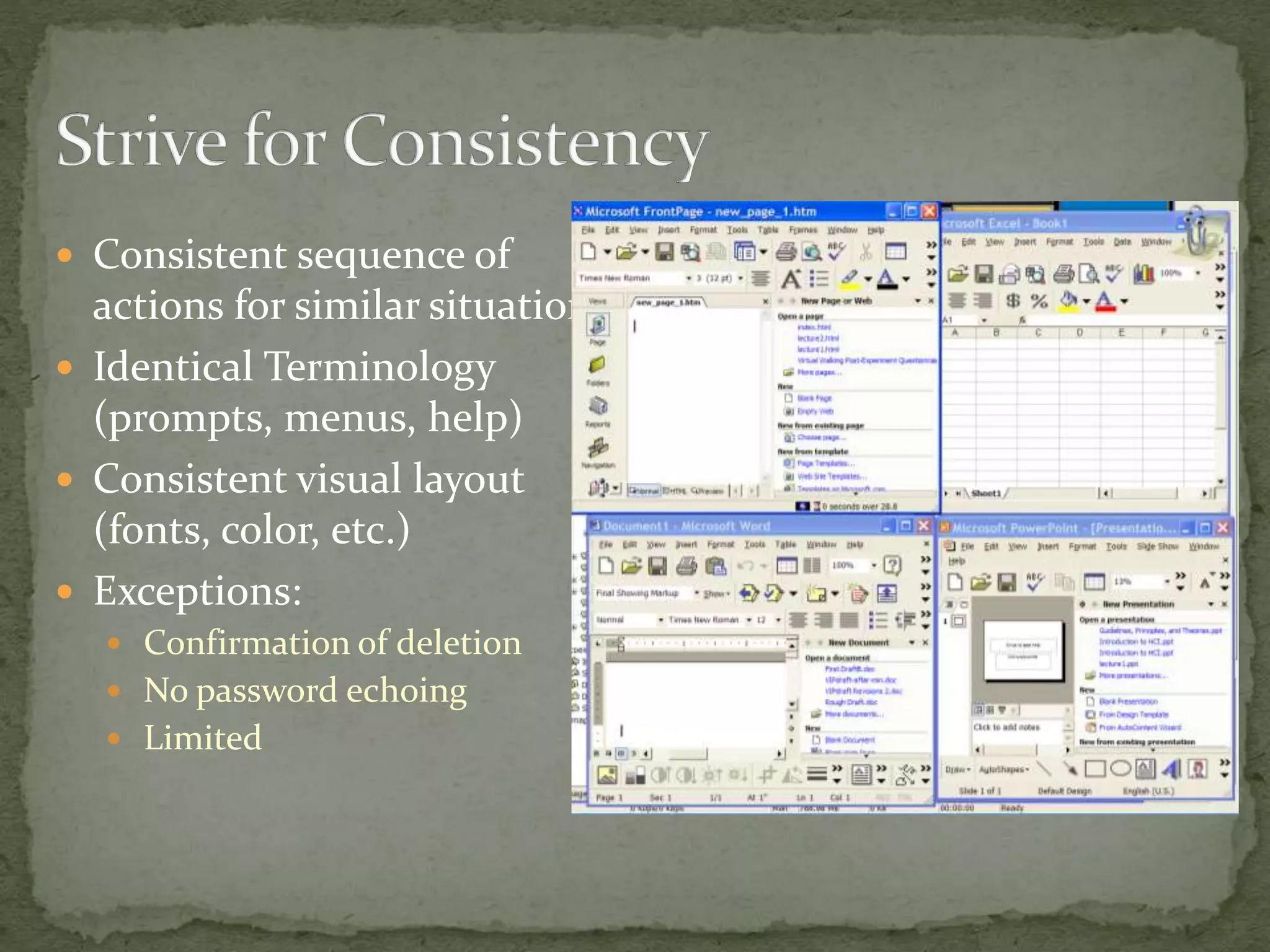 Hci principles | PPT