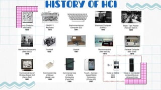 HCI project Presentation Human Computers | PPTX