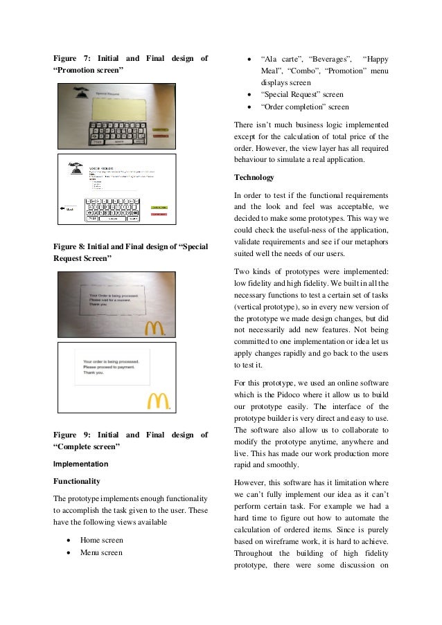 Hci Prototype Report