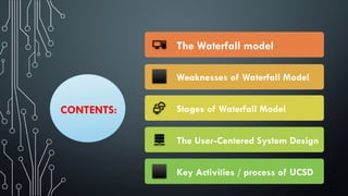 HCI REPORTING (CHAPTER 4) (1).pptx Waterfall Model | PPTX