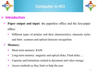 Hci unit 3(final) | PDF
