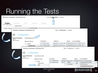 Daynix Computing
LTD
Running the Tests
25
 