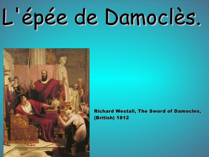 Expression epee de damocles