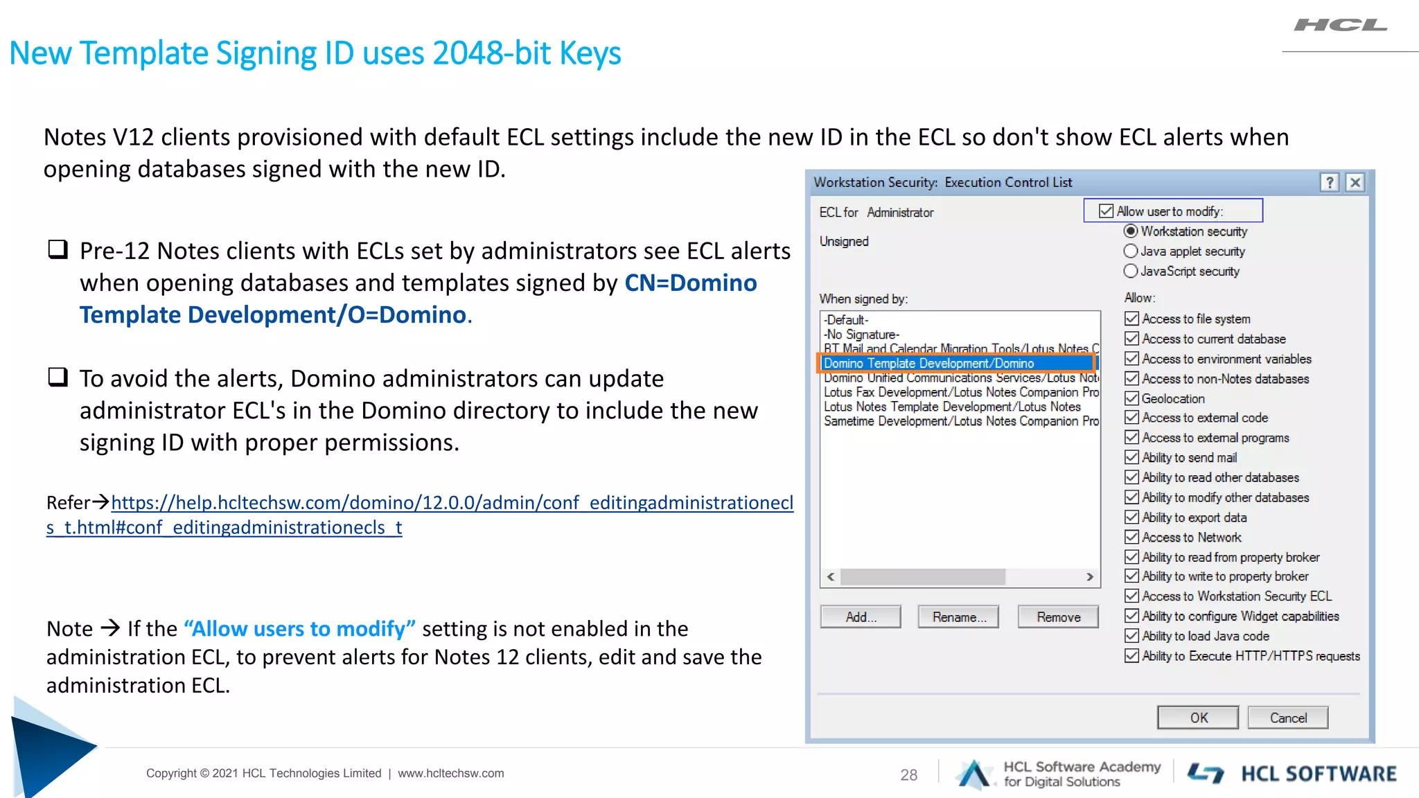 HCL Domino V12 Key Security Features Overview | PPTX