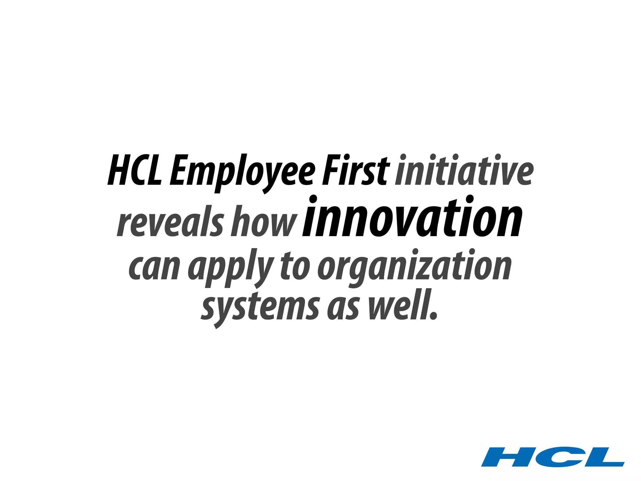 Employee First Customer Second