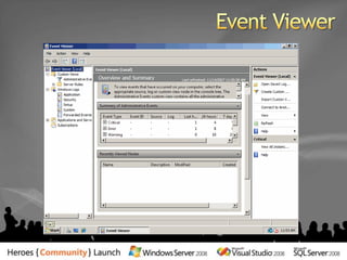 Server Manager em açãodemo