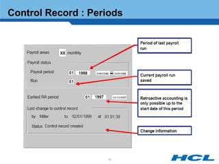 Control Record : Periods




                    16
 