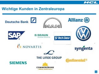 Wichtige Kunden in Zentraleuropa 
