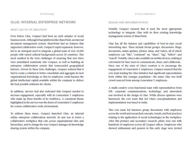 Hr case study examples picture