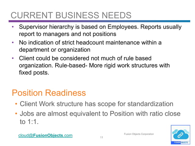 Oracle HCM Cloud - Positions vs Jobs Decision - A Case Study | PPTX ...