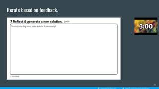 Iterate based on feedback.
26
 