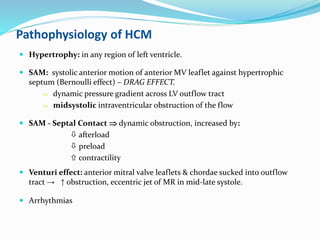 HCM – Presentation, Hemodynamics and Intervention | PPTX