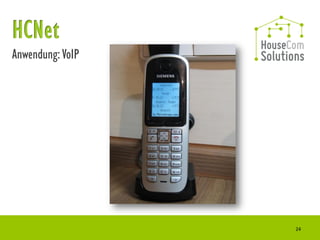 Anwendung: VoIP




                  24
 