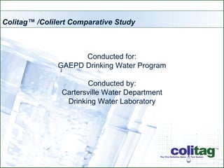 Colitag 16 - 48 Hour Presentation | PPT