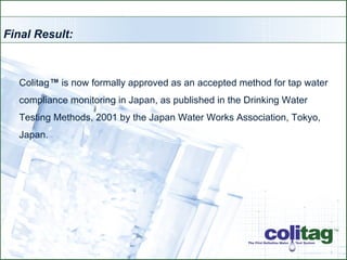 Colitag 16 - 48 Hour Presentation | PPT