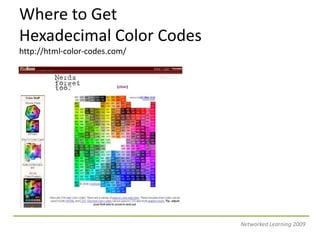 valign=“bottom”Networked Learning 2009