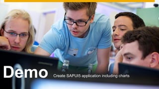 © 2016 SAP SE or an SAP affiliate company. All rights reserved. 40Public
Demo Create SAPUI5 application including charts
 