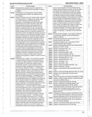 HCPCS codes list for 2024,modifiers list | PDF